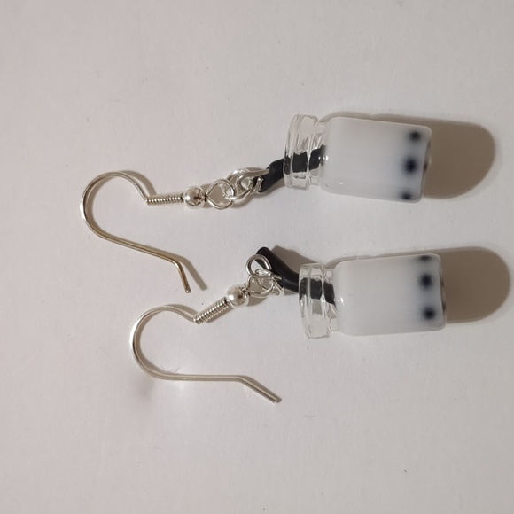 Boba  Fruit Tea Drop Earrings 2 lot - Picture 2 of 6